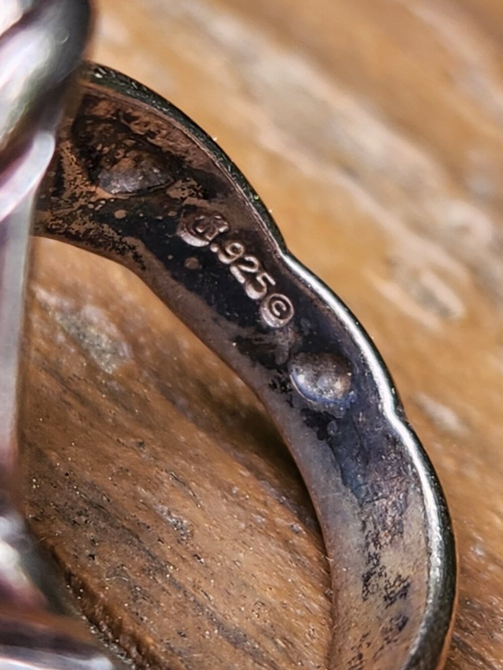 Carolyn Pollack Sterling Silver JASPER RING, size 8 - Picture 14 of 15